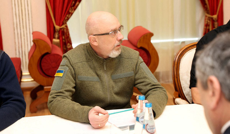 Ukraine Defence Minister Oleksii Reznikov